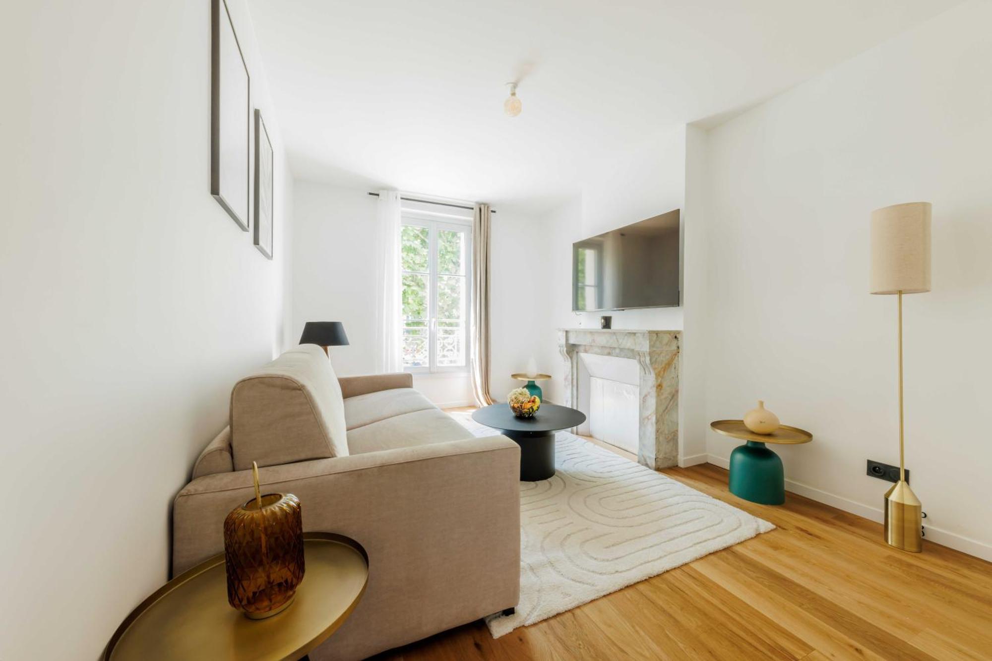 Chic Appartement - 1Br-4P - Chateau De 万塞讷 外观 照片