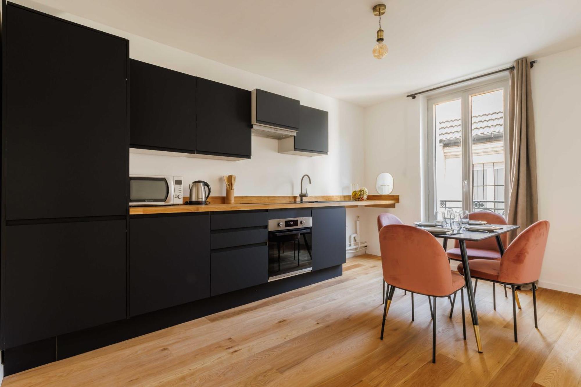 Chic Appartement - 1Br-4P - Chateau De 万塞讷 外观 照片